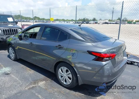 2021 Nissan Versa S Xtronic Cvt из США, поврежденный, VIN 3N1CN8DV1ML881404